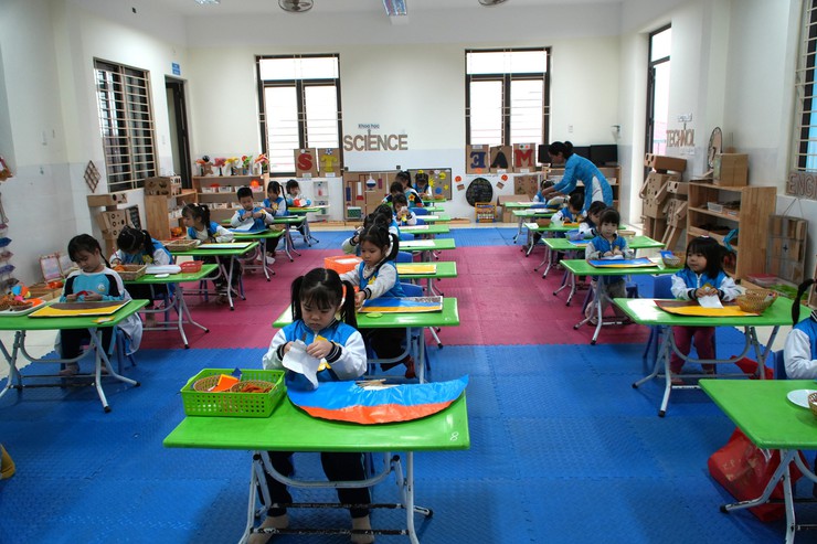 Hội thi “Bé khéo tay” – sân chơi sáng tạo cho trẻ mầm non Thạch Xá- Ảnh 1.