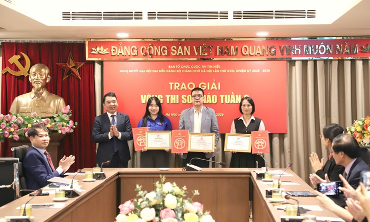 Xã Thường Tín: 01 Thí sinh xuất sắc đạt giải Nhất Thành phố Cuộc thi Tìm hiểu Nghị quyết Đại hội XVIII Đảng bộ Thành phố Hà Nội (Tuần 2)- Ảnh 1.