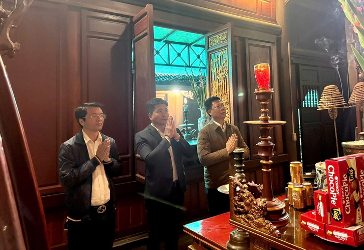 Phường Phú Thượng tổ chức lễ động thổ khởi công thi công xây dựng Công trình Tu bổ tôn tạo di tích đình Nhật Tảo- Ảnh 3.