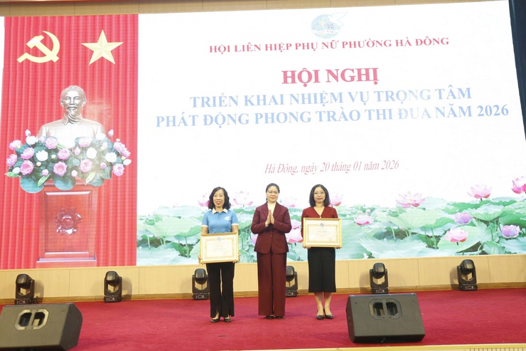 Hội LHPN phường Hà Đông phát động phong trào thi đua năm 2026- Ảnh 3.