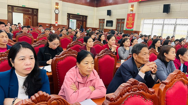 Xã Phúc Thọ bồi dưỡng nghiệp vụ công tác tổ chức Đảng, đảng viên- Ảnh 4.
