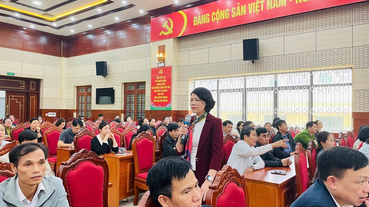 Xã Phúc Thọ bồi dưỡng nghiệp vụ công tác tổ chức Đảng, đảng viên- Ảnh 5.