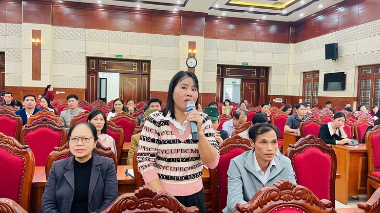 Xã Phúc Thọ bồi dưỡng nghiệp vụ công tác tổ chức Đảng, đảng viên- Ảnh 6.