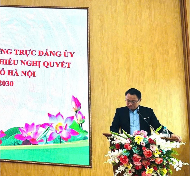 BAN XÂY DỰNG ĐẢNG XÃ YÊN BÀI TRIỂN KHAI CUỘC THI TÌM HIỂU NGHỊ QUYẾT ĐẠI HỘI ĐẢNG BỘ THÀNH PHỐ HÀ NỘI LẦN THỨ XVIII- Ảnh 1.