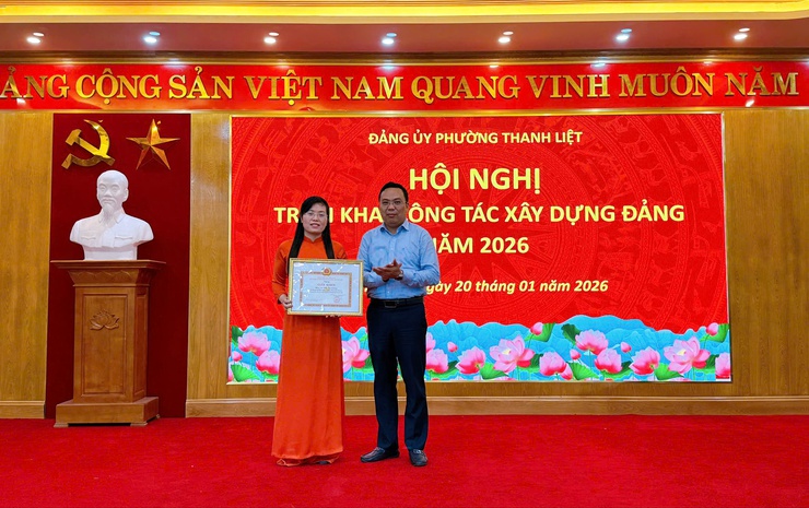 Đảng ủy phường Thanh Liệt: Nâng cao chất lượng công tác xây dựng Đảng năm 2026- Ảnh 4.