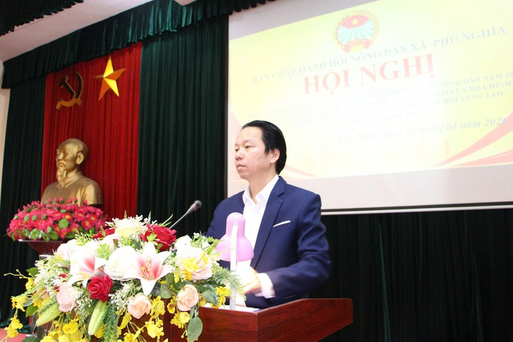 Hội Nông dân xã Phú Nghĩa triển khai chương trình công tác năm 2026 và kế hoạch thực hiện Nghị quyết số 57-NQ/TW- Ảnh 3.