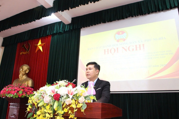 Hội Nông dân xã Phú Nghĩa triển khai chương trình công tác năm 2026 và kế hoạch thực hiện Nghị quyết số 57-NQ/TW- Ảnh 4.