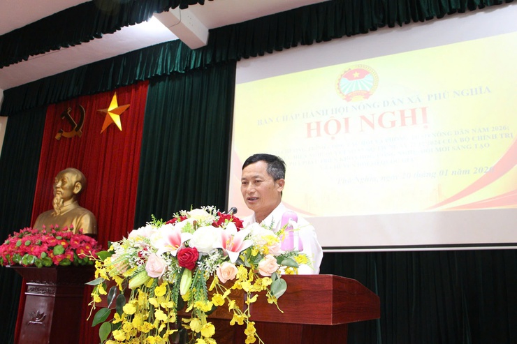 Hội Nông dân xã Phú Nghĩa triển khai chương trình công tác năm 2026 và kế hoạch thực hiện Nghị quyết số 57-NQ/TW- Ảnh 5.