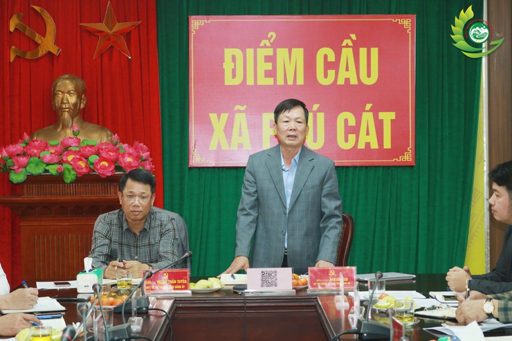 Thường trực Đảng ủy xã Phú Cát làm việc với Thường trực UBMTTQ và các đoàn thể chính trị – xã hội- Ảnh 7.