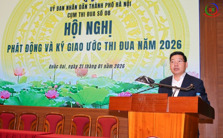 Cụm thi đua số 8 phát động và ký kết giao ước thi đua năm 2026: thống nhất quyết tâm, lan tỏa khí thế hành động- Ảnh 6.
