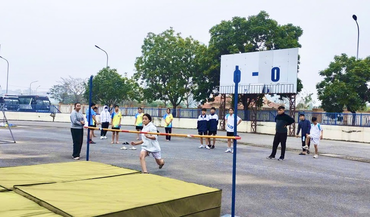 SÔI NỔI TRANH TÀI GIẢI ĐIỀN KINH HỌC SINH XÃ ĐẠI THANH NĂM HỌC 2025-2026- Ảnh 3.