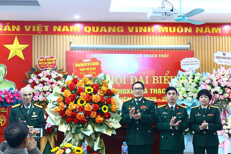 Đại hội đại biểu Hội nạn nhân chất độc da cam/Dioxin xã Thạch Thất lần thứ I, nhiệm kỳ 2026 – 2031- Ảnh 7.