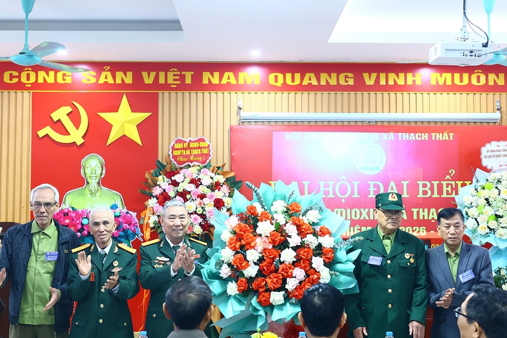 Đại hội đại biểu Hội nạn nhân chất độc da cam/Dioxin xã Thạch Thất lần thứ I, nhiệm kỳ 2026 – 2031- Ảnh 8.