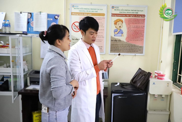 Xã Phú Cát kiểm tra công tác an toàn thực phẩm tại các trường học trên địa bàn- Ảnh 4.