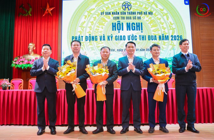 Cụm thi đua số 8 phát động và ký kết giao ước thi đua năm 2026: thống nhất quyết tâm, lan tỏa khí thế hành động- Ảnh 5.