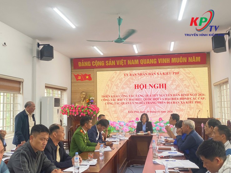 UBND xã Kiều Phú triển khai các nhiệm vụ trọng tâm đầu năm 2026- Ảnh 2.