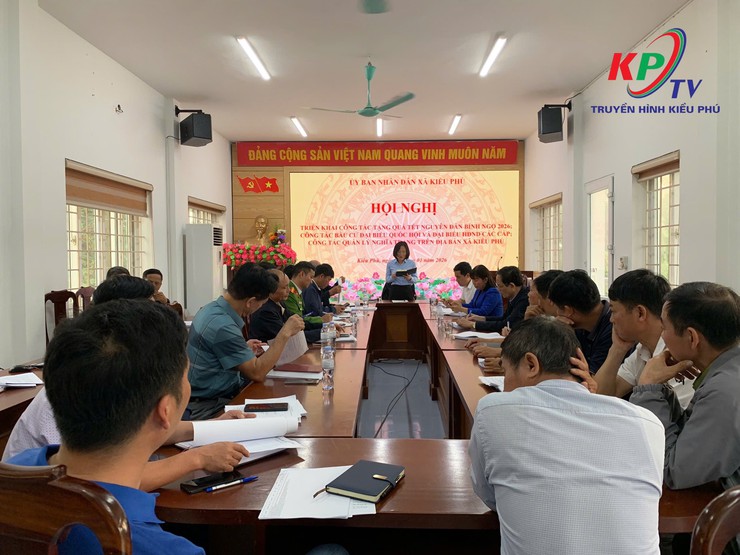 UBND xã Kiều Phú triển khai các nhiệm vụ trọng tâm đầu năm 2026- Ảnh 1.