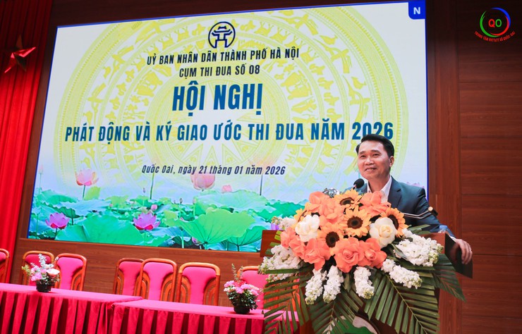 Cụm thi đua số 8 phát động và ký kết giao ước thi đua năm 2026: thống nhất quyết tâm, lan tỏa khí thế hành động- Ảnh 8.