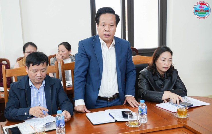 THƯỜNG TRỰC ĐẢNG ỦY XÃ HƯNG ĐẠO LÀM VIỆC VỚI TRUNG TÂM DỊCH VỤ TỔNG HỢP XÃ- Ảnh 4.