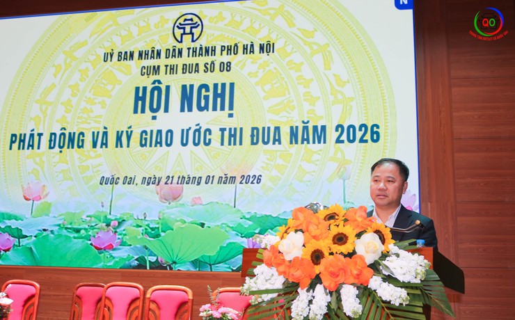 Cụm thi đua số 8 phát động và ký kết giao ước thi đua năm 2026: thống nhất quyết tâm, lan tỏa khí thế hành động- Ảnh 9.