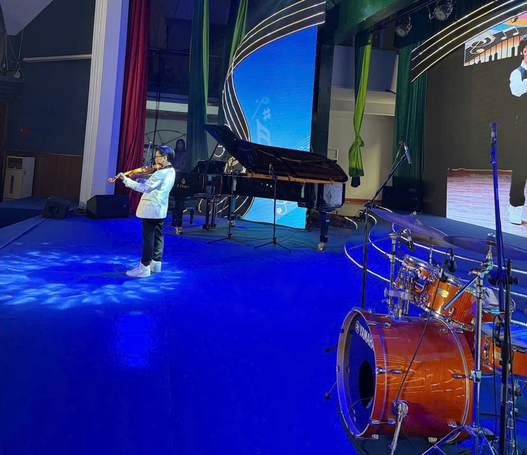 Xã Thường Tín có 02 học sinh đạt giải cao tại liên hoan tài năng nhạc cụ học sinh phổ thông thành phố Hà Nội lần thứ I- Ảnh 2.