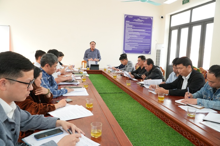 Chuyên Mỹ chuẩn bị tổ chức cưỡng chế 2 trường hợp vi phạm đất đai, thuỷ lợi- Ảnh 1.