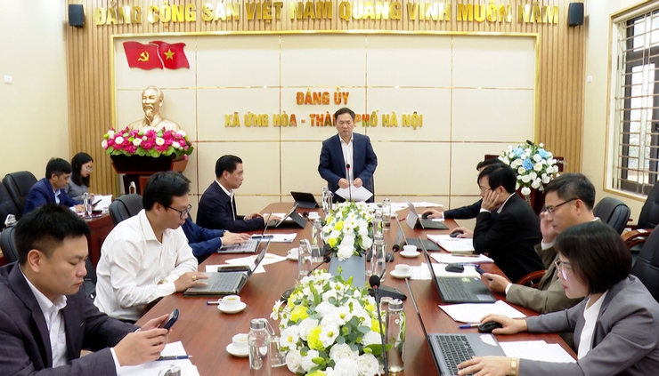 BAN CHỈ ĐẠO BẦU CỬ ỨNG HOÀ ĐÁNH GIÁ KẾT QUẢ THỰC HIỆN CÔNG TÁC BẦU CỬ ĐẠI BIỂU QUỐC HỘI KHOÁ XVI VÀ BẦU CỬ ĐẠI BIỂU HĐND CÁC CẤP NHIỆM KỲ 2026 - 2031- Ảnh 4.