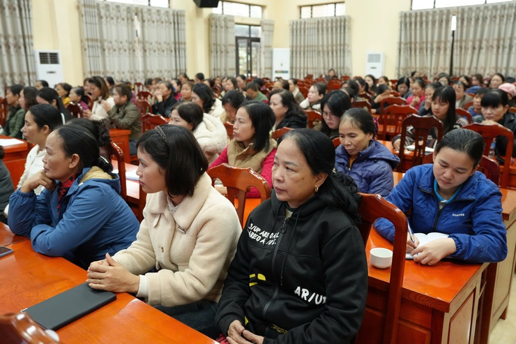 Bồi dưỡng kiến thức, nghiệp vụ công tác Hội cho cán bộ chi hội phụ nữ- Ảnh 6.