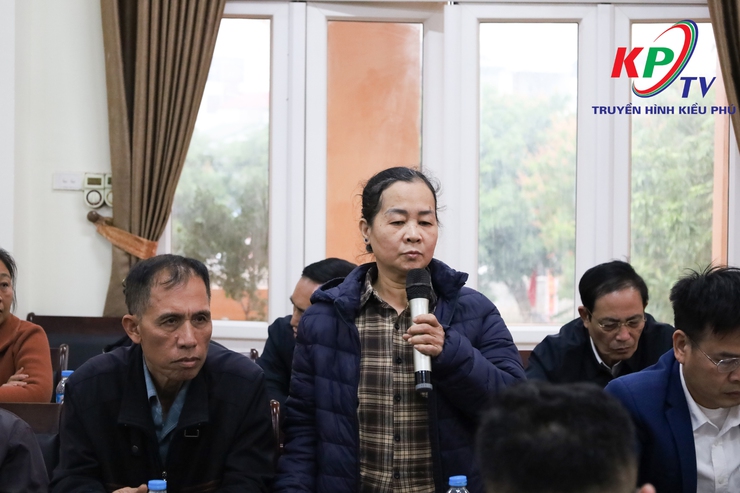 Hội nghị đối thoại với các hộ dân có đất bị thu hồi, phục vụ dự án xây dựng cơ sở hạ tầng Bảo tàng thiên nhiên Việt Nam giai đoạn 2021-2025- Ảnh 4.