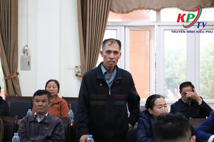 Hội nghị đối thoại với các hộ dân có đất bị thu hồi, phục vụ dự án xây dựng cơ sở hạ tầng Bảo tàng thiên nhiên Việt Nam giai đoạn 2021-2025- Ảnh 6.