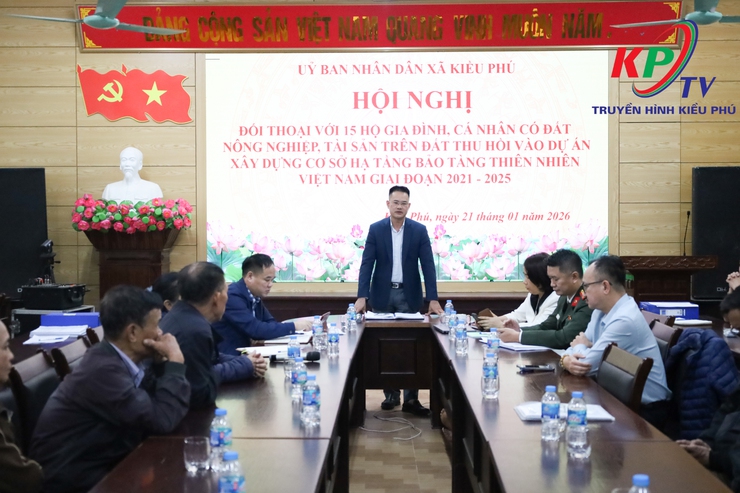 Hội nghị đối thoại với các hộ dân có đất bị thu hồi, phục vụ dự án xây dựng cơ sở hạ tầng Bảo tàng thiên nhiên Việt Nam giai đoạn 2021-2025- Ảnh 13.