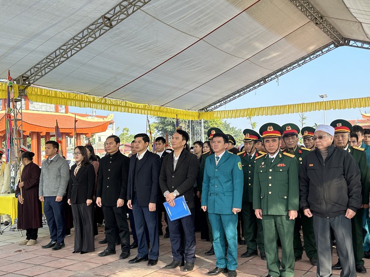 Xã Phúc Lộc long trọng tổ chức Lễ đón nhận, truy điệu và an táng hài cốt liệt sĩ Kiều Văn Nguyên- Ảnh 2.