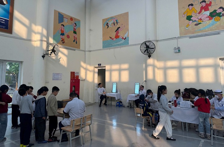 CHĂM SÓC TỪNG “MẦM NHỎ” - HÀNH TRÌNH 02 NGÀY KHÁM SỨC KHỎE ĐÁNG NHỚ CÙNG BỆNH VIỆN DỆT MAY- Ảnh 2.