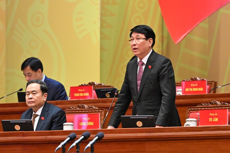 Đại hội XIV của Đảng: Phiên thảo luận ở hội trường về các Văn kiện Đại hội sáng 21/1- Ảnh 2.