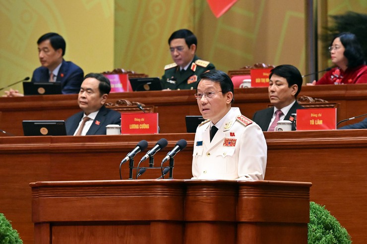 Đại hội XIV của Đảng: Phiên thảo luận ở hội trường về các Văn kiện Đại hội sáng 21/1- Ảnh 6.