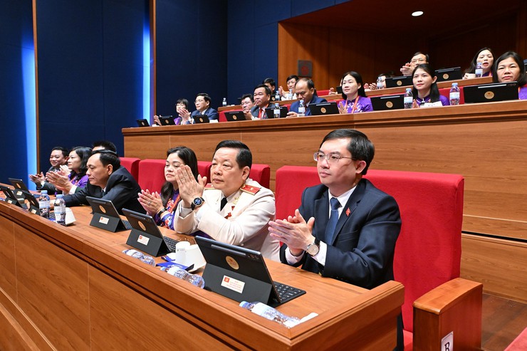 Đại hội XIV của Đảng: Phiên thảo luận ở hội trường về các Văn kiện Đại hội sáng 21/1- Ảnh 8.