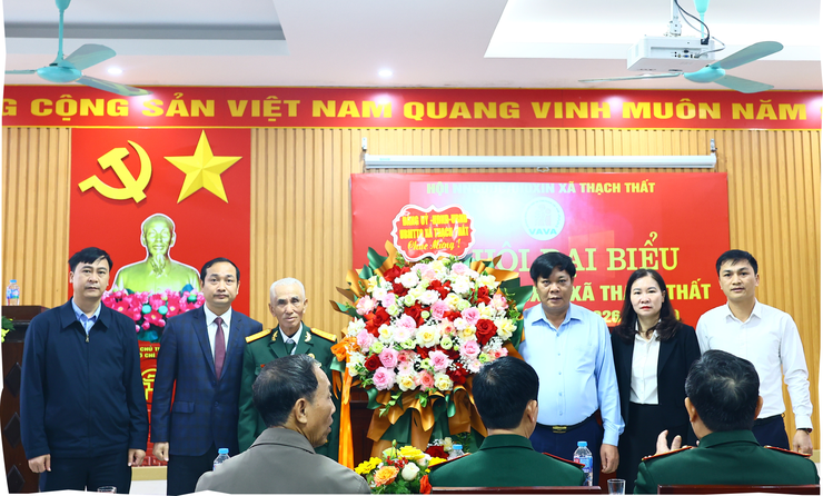 Đại hội đại biểu Hội nạn nhân chất độc da cam/Dioxin xã Thạch Thất lần thứ I, nhiệm kỳ 2026 – 2031- Ảnh 1.