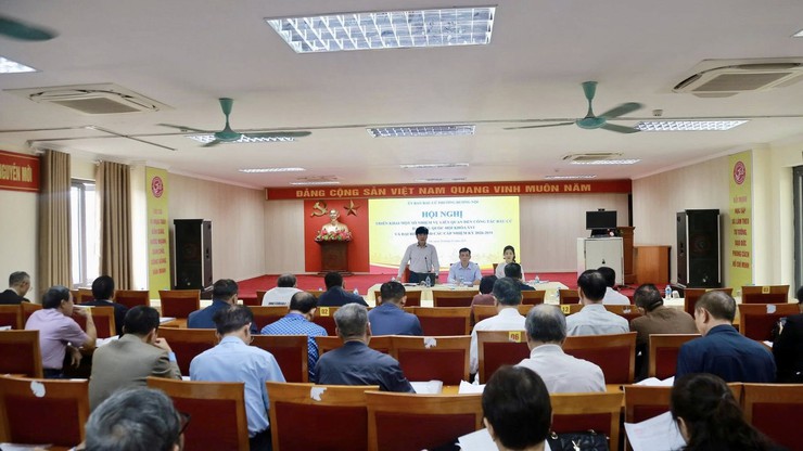 Uỷ ban bầu cử phường Dương Nội triển khai một số nội dung trọng tâm phục vụ công tác bầu cử- Ảnh 3.