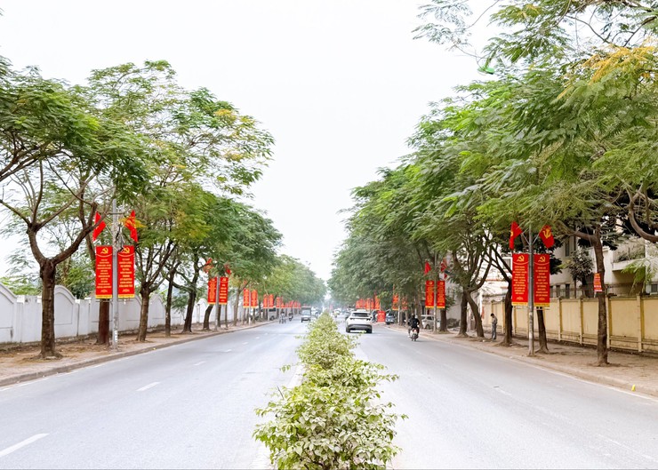 TDP số 8 Thanh Xuân Nam: Tuyến tranh tường bích hoạ lan toả khí thế chào mừng Đại hội XIV của Đảng- Ảnh 2.