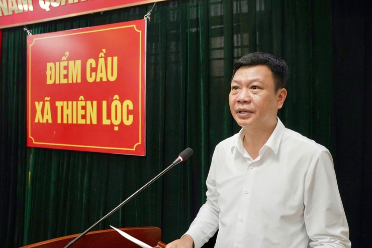 Hội nghị lần thứ Năm Ban chấp hành Đảng bộ xã Thiên Lộc khóa I thảo luận, cho ý kiến dự thảo Đề án nhân sự&nbsp;nhiệm kỳ 2025 – 2030- Ảnh 9.