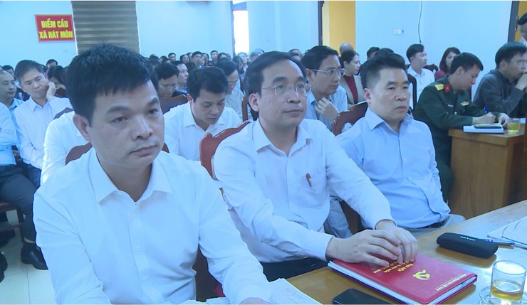 Xã Hát Môn: Tổ chức Hội nghị cán Bộ chủ chốt, giới thiệu nhân sự quy hoạch  các chức danh Lãnh đạo, Quản lý nhiệm kỳ 2025-2030, 2026-2031- Ảnh 2.