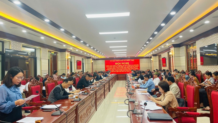 Xã Phúc Thọ triển khai đợt cao điểm 90 ngày đêm và Kế hoạch chuyển đổi số năm 2026- Ảnh 3.