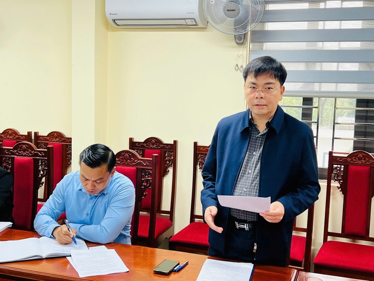 UBND xã Hát Môn làm việc với Ban Quản lý dự án đầu tư – Hạ tầng về việc đầu tư công năm 2026.- Ảnh 2.