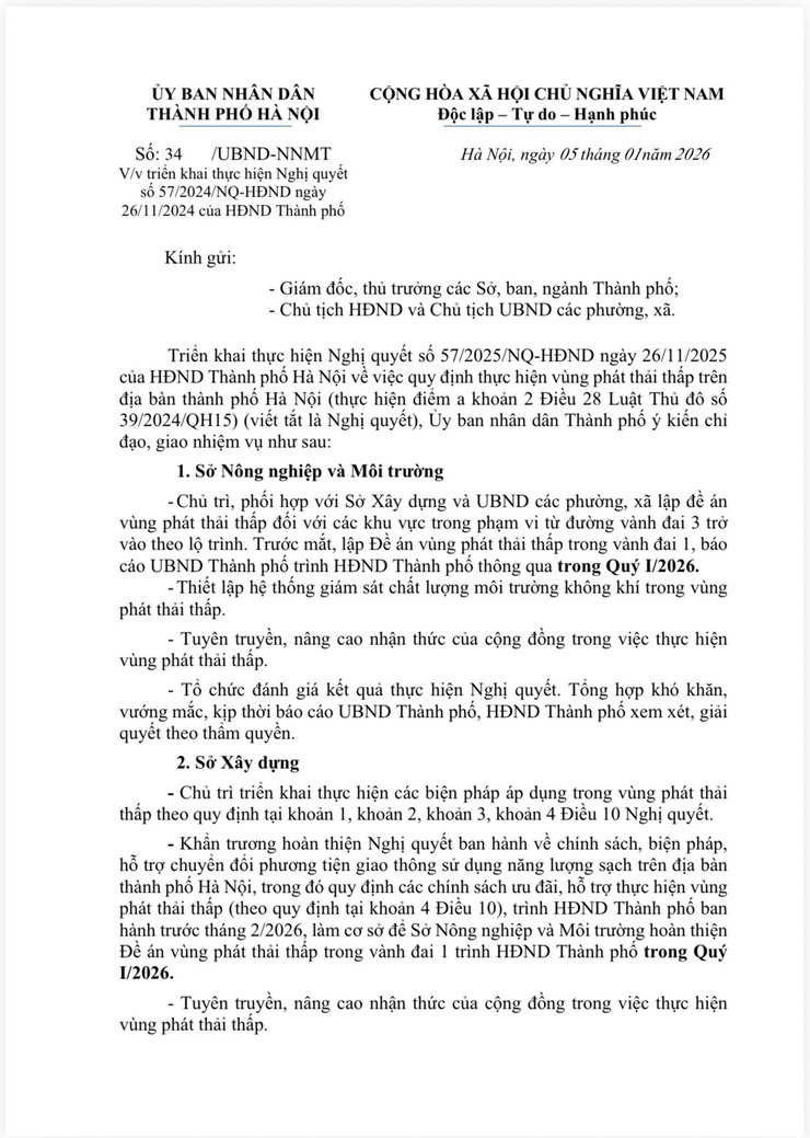 THÀNH PHỐ HÀ NỘI TRIỂN KHAI THỰC HIỆN NGHỊ QUYẾT SỐ 57/NQ-HĐND NGÀY 26/11/2024 CỦA HĐND THÀNH PHỐ- Ảnh 1.