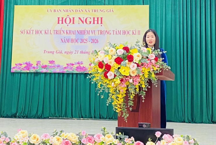 TRUNG GIÃ TỔ CHỨC HỘI NGHỊ SƠ KẾT HỌC KỲ I, TRIỂN KHAI NHIỆM VỤ TRỌNG TÂM HỌC KỲ II NĂM HỌC 2025–2026
- Ảnh 2.