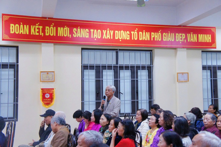 Tổ dân phố Nhật Tảo 1 tổ chức hội nghị Đại biểu nhân dân bàn việc xây dựng đời sống văn hóa ở cơ sở năm 2026- Ảnh 6.