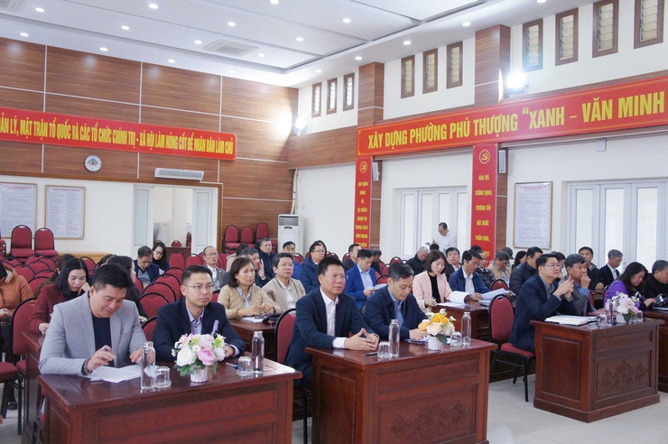 Phường Phú Thượng tổ chức hội nghị thực hiện rà soát, bổ sung quy hoạch cán bộ nhiệm kỳ 2025 – 2030, 2026 – 2031- Ảnh 1.