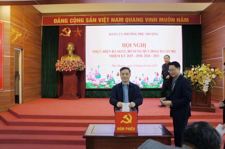 Phường Phú Thượng tổ chức hội nghị thực hiện rà soát, bổ sung quy hoạch cán bộ nhiệm kỳ 2025 – 2030, 2026 – 2031- Ảnh 5.