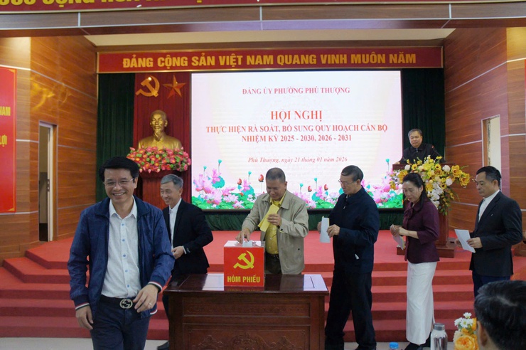 Phường Phú Thượng tổ chức hội nghị thực hiện rà soát, bổ sung quy hoạch cán bộ nhiệm kỳ 2025 – 2030, 2026 – 2031- Ảnh 9.
