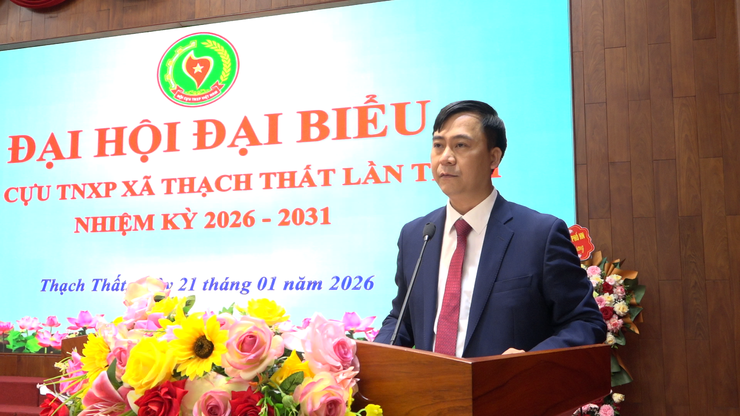 Đại hội Đại biểu Hội Cựu Thanh niên xung phong xã Thạch Thất lần thứ I, nhiệm kỳ 2026 - 2031- Ảnh 1.